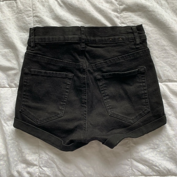 Black Garage Shorts - Picture 2 of 3